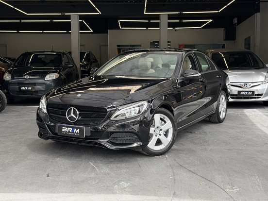 MERCEDES-BENZ-C 200-2.0 CGI AVANTGARDE 16V GASOLINA 4P AUTOMÁTICO MERCEDES-BENZ-C 200-2015