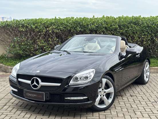 MERCEDES-BENZ-SLK 250-1.8 CGI 16V TURBO GASOLINA 2P AUTOMÁTICO MERCEDES-BENZ-SLK 250-2013