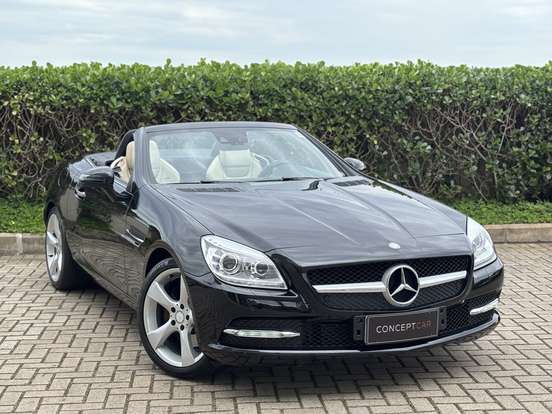 MERCEDES-BENZ-SLK 250-1.8 CGI 16V TURBO GASOLINA 2P AUTOMÁTICO MERCEDES-BENZ-SLK 250-2013