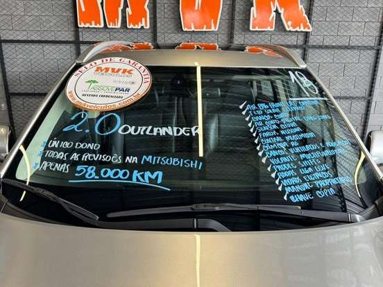 MITSUBISHI-OUTLANDER-2.0 16V GASOLINA 4P AUTOMÁTICO MITSUBISHI-OUTLANDER-2018