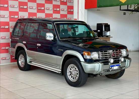 MITSUBISHI-PAJERO-3.0 GLX 4X4 V6 24V GASOLINA 4P MANUAL MITSUBISHI-PAJERO-1995