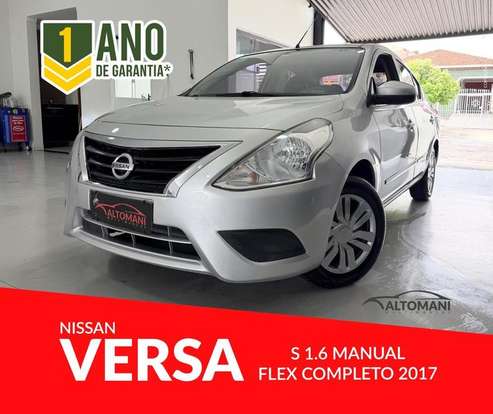 NISSAN-VERSA-1.6 16V FLEX S 4P MANUAL NISSAN-VERSA-2016