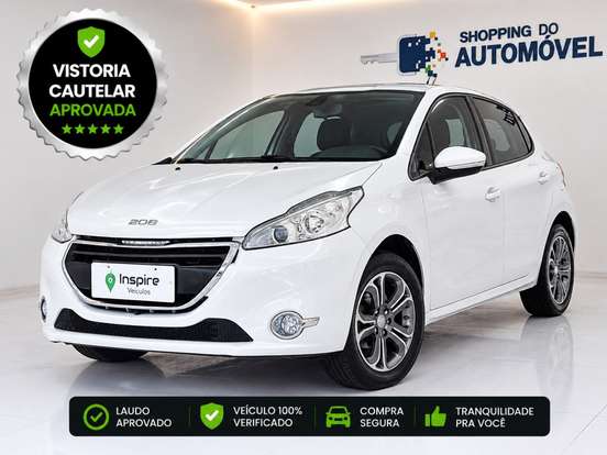 PEUGEOT-208-1.6 GRIFFE 16V FLEX 4P AUTOMÁTICO PEUGEOT-208-2014