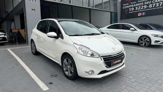 PEUGEOT-208-1.6 GRIFFE 16V FLEX 4P AUTOMÁTICO PEUGEOT-208-2013