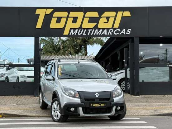 RENAULT-SANDERO-1.6 STEPWAY 16V FLEX 4P AUTOMÁTICO RENAULT-SANDERO-2012
