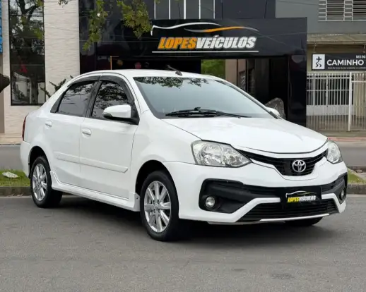 TOYOTA-ETIOS-1.5 XLS 16V FLEX 4P AUTOMÁTICO TOYOTA-ETIOS-2017