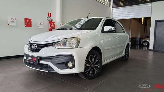 TOYOTA-ETIOS-1.5 PLATINUM 16V FLEX 4P AUTOMÁTICO TOYOTA-ETIOS-2017