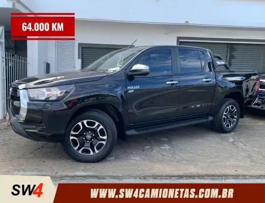TOYOTA-HILUX-2.7 VVT-i FLEX CD SRV 4X4 AUTOMÁTICO TOYOTA-HILUX-2021
