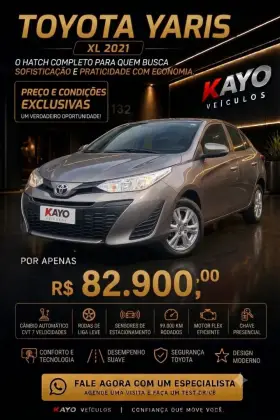 TOYOTA YARIS 1.5 16V FLEX XL PLUS CONNECT MULTIDRIVE