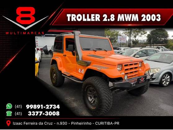TROLLER T4 2.8 TETO DE LONA 12V TURBO INTERCOOLER DIESEL 2P MANUAL