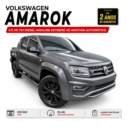 VOLKSWAGEN-AMAROK-3.0 V6 TDI DIESEL HIGHLINE EXTREME CD 4MOTION AUTOMÁTICO VOLKSWAGEN-AMAROK-2021