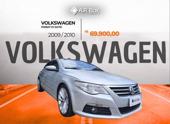 VOLKSWAGEN PASSAT 3.6 FSI CC V6 24V GASOLINA 4P TIPTRONIC