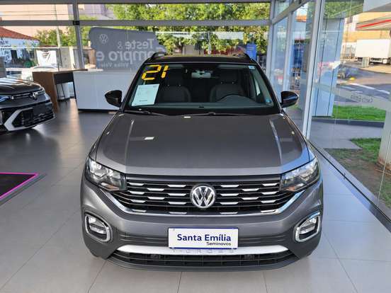 VOLKSWAGEN-T-CROSS-1.0 200 TSI TOTAL FLEX AUTOMÁTICO VOLKSWAGEN-T-CROSS-2021