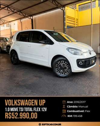 VOLKSWAGEN-UP-1.0 TSI MOVE UP 12V FLEX 4P MANUAL VOLKSWAGEN-UP-2016