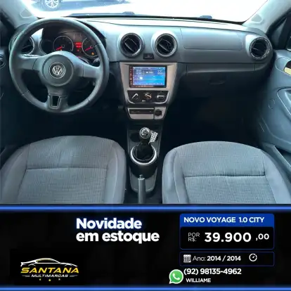VOLKSWAGEN-VOYAGE-1.0 MI CITY 8V FLEX 4P MANUAL VOLKSWAGEN-VOYAGE-2014