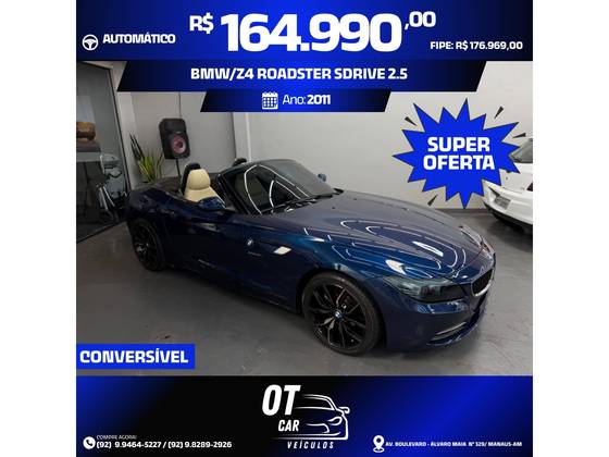 BMW Z4 2.5 I6 GASOLINA SDRIVE23I AUTOMÁTICO