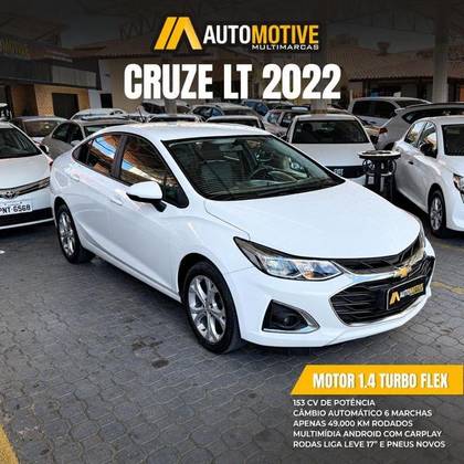 CHEVROLET CRUZE 1.4 TURBO LT 16V FLEX 4P AUTOMÁTICO