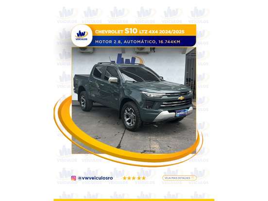 CHEVROLET-S10-2.8 16V TURBO DIESEL LTZ CD 4X4 AUTOMÁTICO CHEVROLET-S10-2024