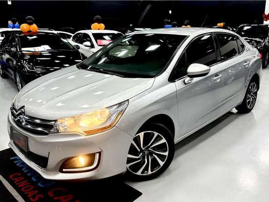 CITROËN-C4 LOUNGE-1.6 TENDANCE 16V TURBO FLEX 4P AUTOMÁTICO CITROËN-C4 LOUNGE-2015