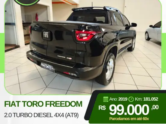 FIAT-TORO-2.0 16V TURBO DIESEL FREEDOM 4WD AT9 FIAT-TORO-2019