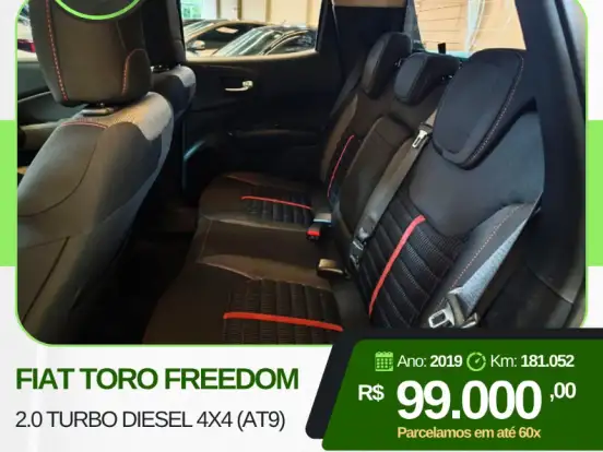 FIAT-TORO-2.0 16V TURBO DIESEL FREEDOM 4WD AT9 FIAT-TORO-2019