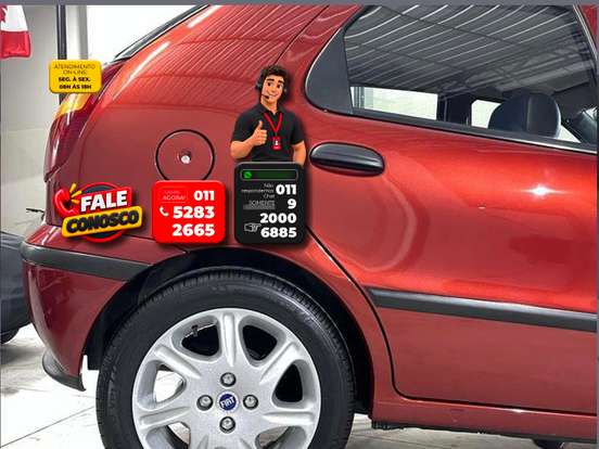 FIAT-PALIO-1.0 MPI EDX 8V GASOLINA 4P MANUAL FIAT-PALIO-1998