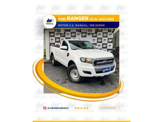 FORD RANGER 2.2 XL 4X4 CS 16V DIESEL 2P MANUAL