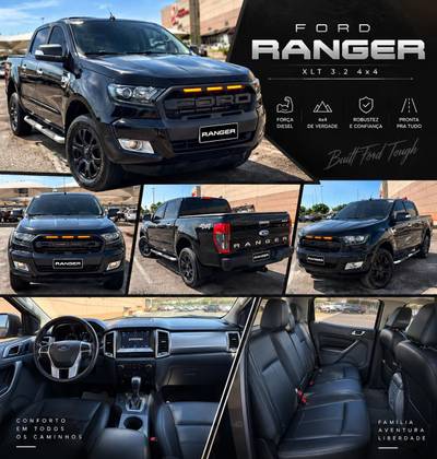 FORD RANGER 3.2 XLT 4X4 CD 20V DIESEL 4P AUTOMÁTICO