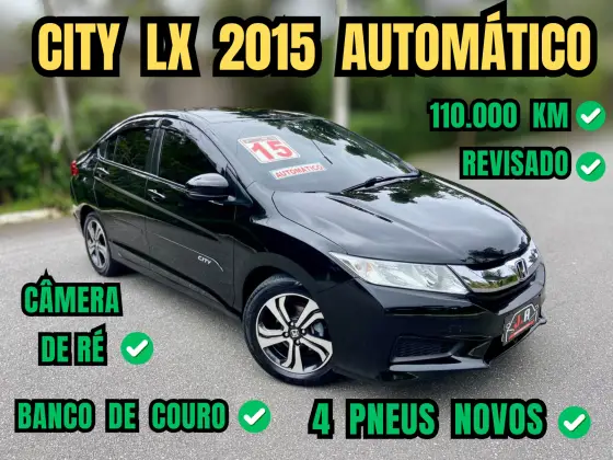 HONDA CITY 1.5 LX 16V FLEX 4P AUTOMÁTICO
