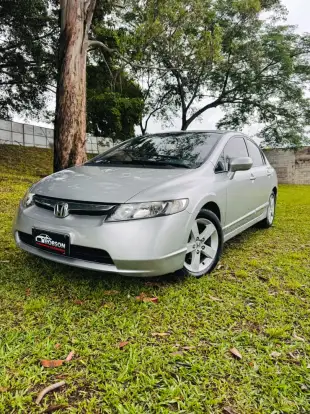 HONDA-CIVIC-1.8 LXS 16V GASOLINA 4P AUTOMÁTICO HONDA-CIVIC-2007