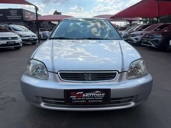 HONDA-CIVIC-1.6 LX 16V GASOLINA 4P AUTOMÁTICO HONDA-CIVIC-1998