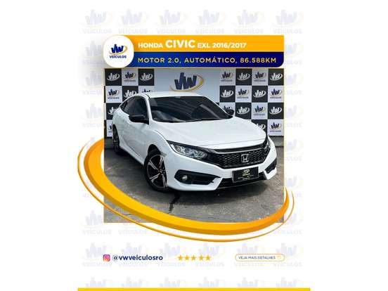 HONDA-CIVIC-2.0 16V FLEXONE EXL 4P CVT HONDA-CIVIC-2016