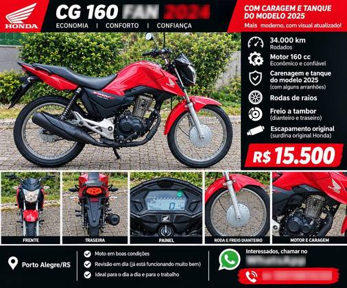 HONDA CG 160 FAN 