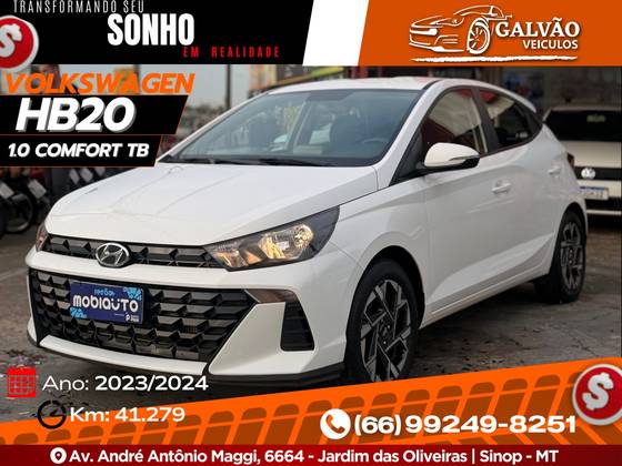 HYUNDAI HB20 1.0 TGDI FLEX COMFORT AUTOMÁTICO