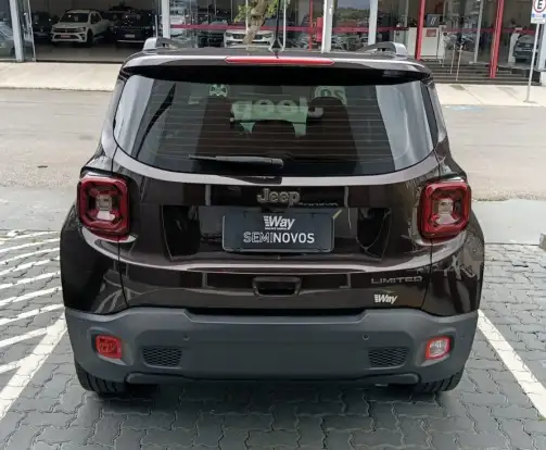 JEEP-RENEGADE-1.8 16V FLEX LIMITED 4P AUTOMÁTICO JEEP-RENEGADE-2019