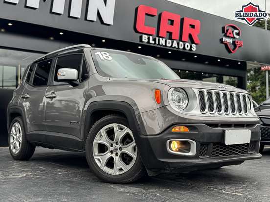 JEEP-RENEGADE-1.8 16V FLEX LIMITED 4P AUTOMÁTICO JEEP-RENEGADE-2018
