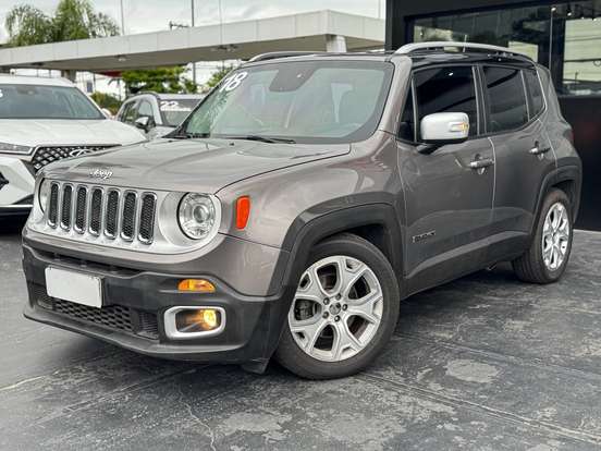 JEEP-RENEGADE-1.8 16V FLEX LIMITED 4P AUTOMÁTICO JEEP-RENEGADE-2018