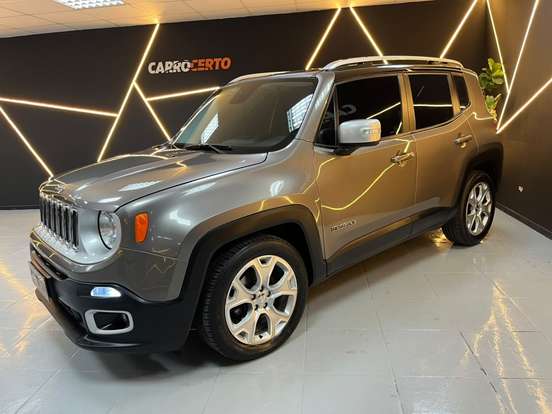 JEEP-RENEGADE-1.8 16V FLEX LIMITED 4P AUTOMÁTICO JEEP-RENEGADE-2017