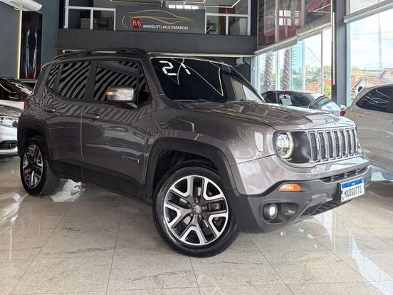 JEEP-RENEGADE-1.8 16V FLEX LONGITUDE 4P AUTOMÁTICO JEEP-RENEGADE-2020