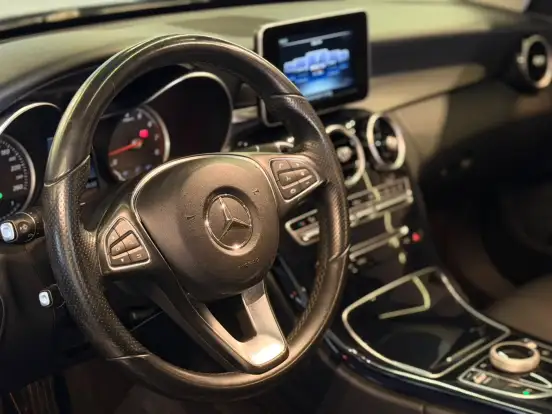 MERCEDES-BENZ-C 180-1.6 CGI AVANTGARDE 16V TURBO GASOLINA 4P AUTOMÁTICO MERCEDES-BENZ-C 180-2016
