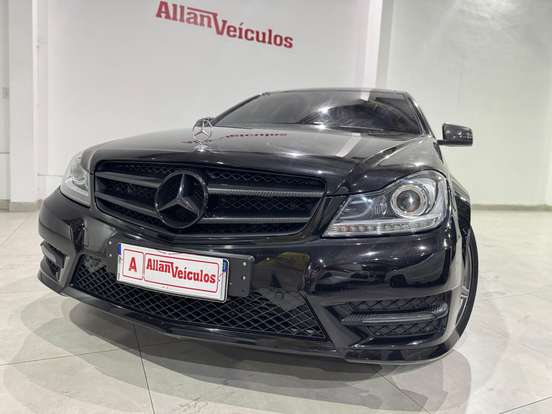 MERCEDES-BENZ-C 180-1.6 CGI COUPE 16V TURBO GASOLINA 2P AUTOMÁTICO MERCEDES-BENZ-C 180-2014