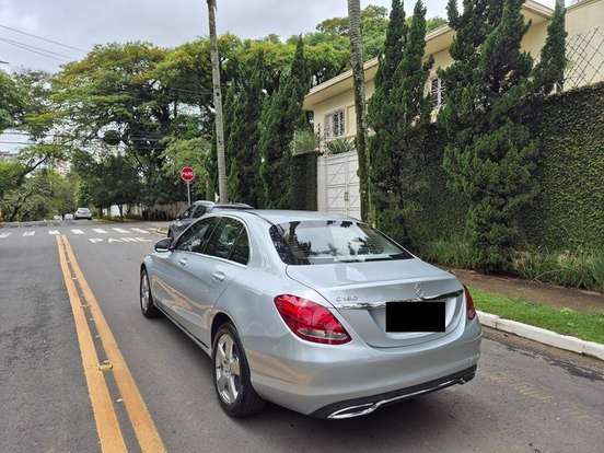 MERCEDES-BENZ-C 180-1.6 CGI 16V TURBO GASOLINA 4P AUTOMÁTICO MERCEDES-BENZ-C 180-2015