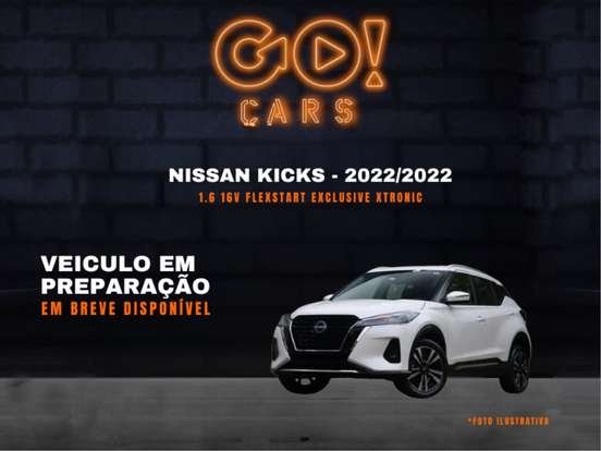 NISSAN-KICKS-1.6 16V FLEXSTART EXCLUSIVE XTRONIC NISSAN-KICKS-2022