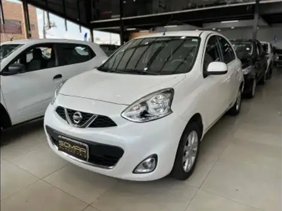 NISSAN-MARCH-1.0 SV 16V FLEX 4P MANUAL NISSAN-MARCH-2015