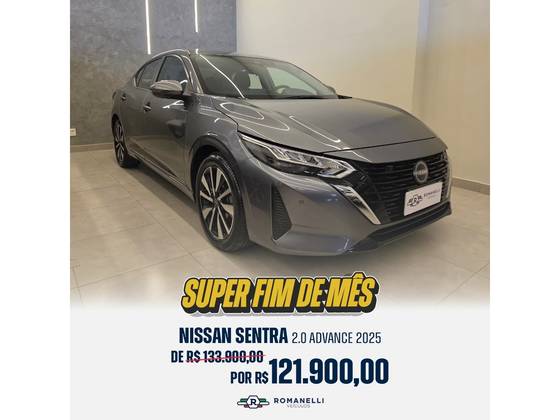 NISSAN SENTRA 2.0 16V GASOLINA ADVANCE XTRONIC