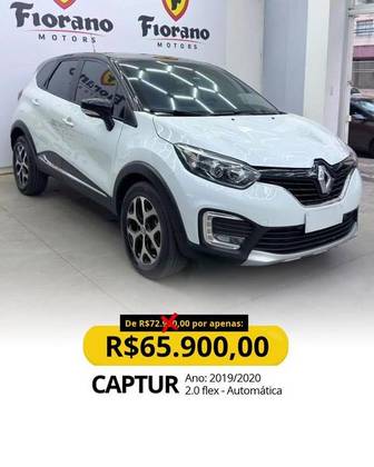 RENAULT CAPTUR 2.0 16V HI-FLEX INTENSE AUTOMÁTICO