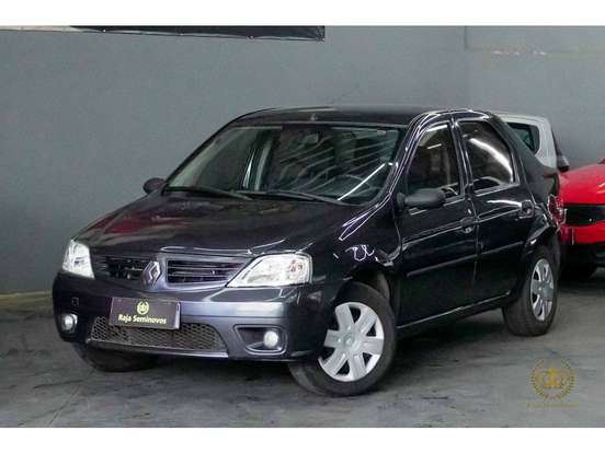 RENAULT-LOGAN-1.6 EXPRESSION 8V FLEX 4P MANUAL RENAULT-LOGAN-2008