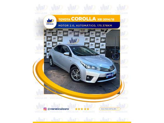 TOYOTA COROLLA 2.0 XEI 16V FLEX 4P AUTOMÁTICO