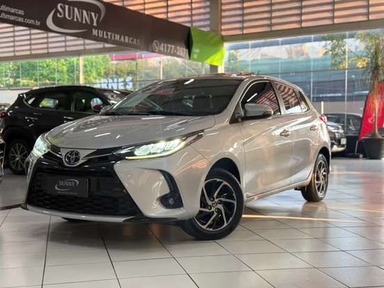 TOYOTA-YARIS-1.5 16V FLEX XLS CONNECT MULTIDRIVE TOYOTA-YARIS-2022