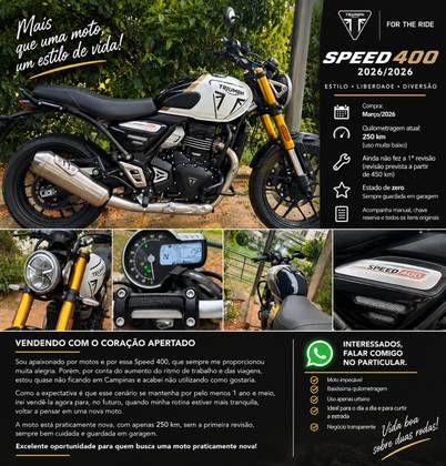TRIUMPH SPEED 400 